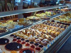 vitrine pâtisserie bernard à val cenis 